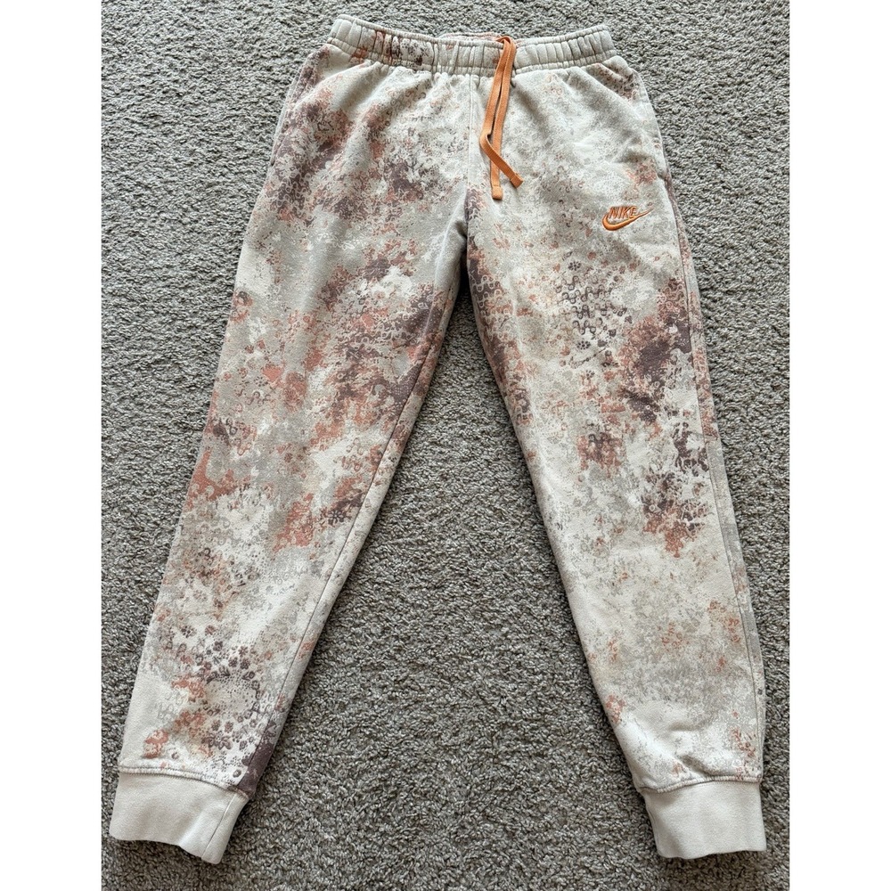 Nike Sportswear Club Fleece Joggers DZ3066-206‎ Rattan Tie Dye Men's Medium